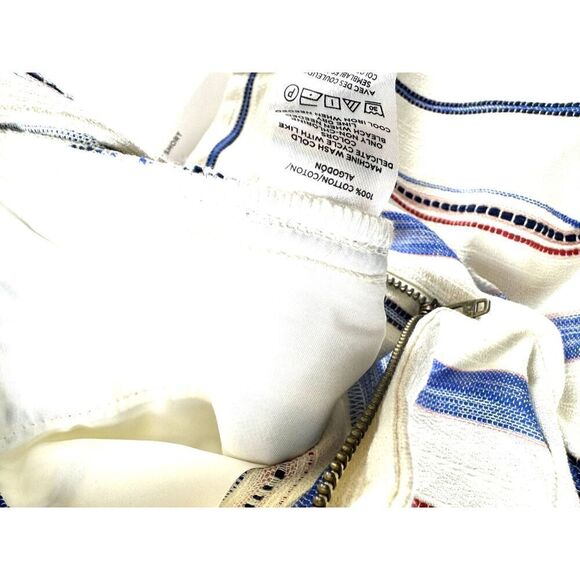 NWT Women's LOFT 4" Dressy Striped Shorts w/ Pockets SZ 4  // Summer / Preppy / - Picture 5 of 8